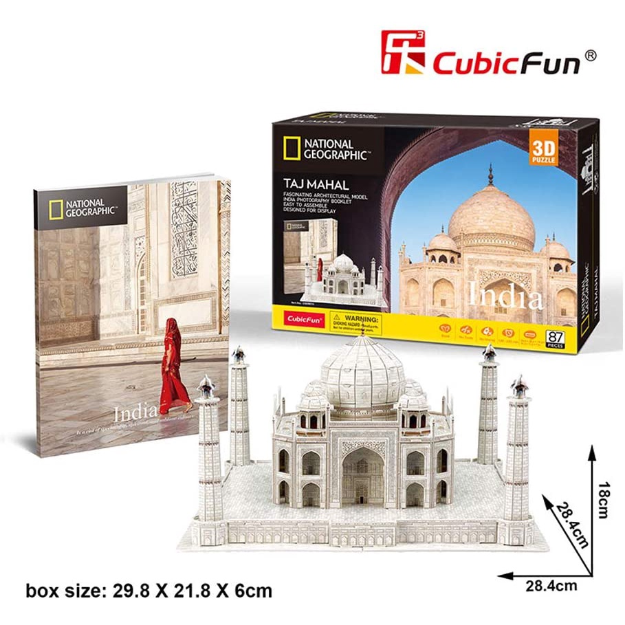 Mô hình giấy 3D CubicFun - Đền Taj Mahal - Ấn Độ DS0981h
