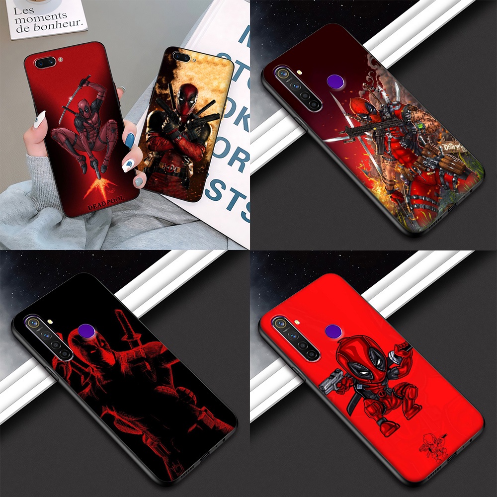 Realme 2 3 5 5i 5s 6 C2 C3 6i Q Pro TPU Soft Silicone Case Casing Cover PZ122 Marvel comic Deadpool