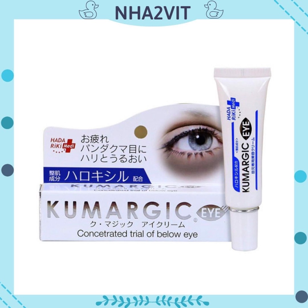 Kem mắt Kumargic Eye hàng chuẩn Nhật Bản