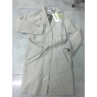 Áo khoác dạ dáng dài unisex