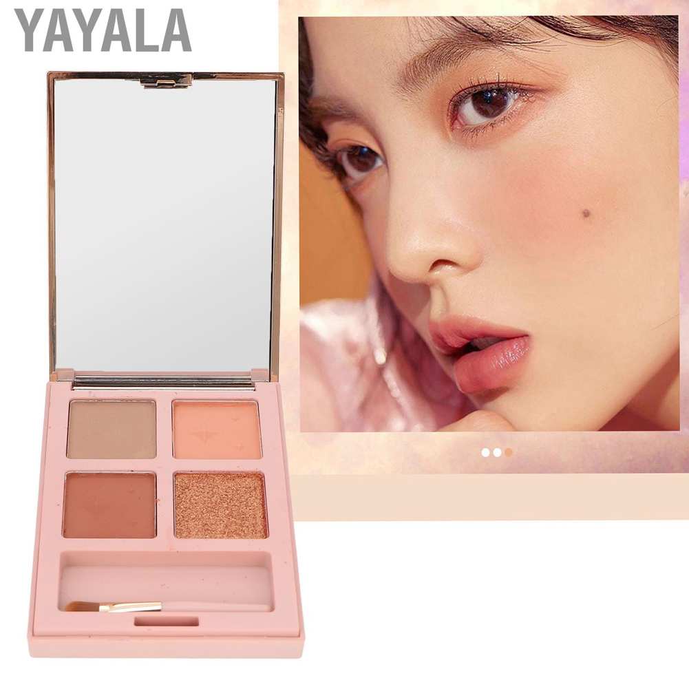 Bảng phấn mắt Yayala MACKANDY 3.8g sắc tố cao lâu trôi
 | BigBuy360 - bigbuy360.vn