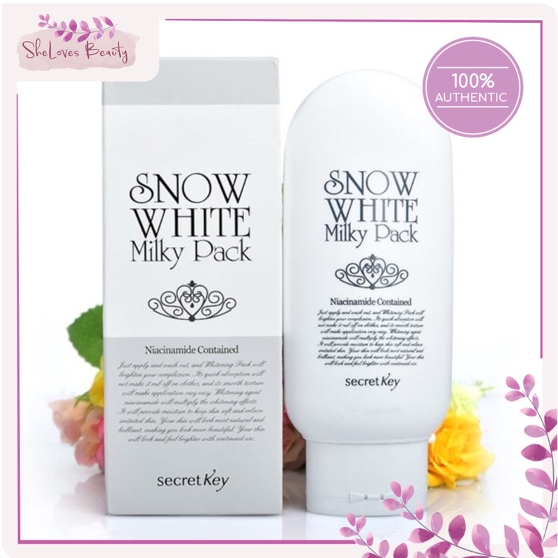 Kem Dưỡng Mặt Và Toàn Thân Snow White Milky Pack