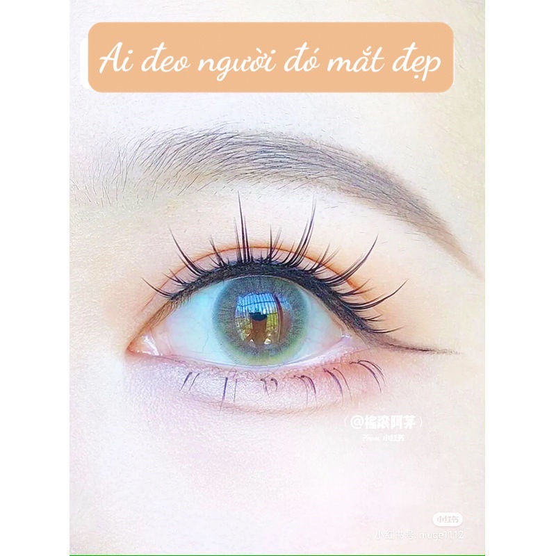 🔥Mi giả Babie-Cos Mã A01 nữ truyện tranh Manga Nhật mi mỏng tự nhiên ngắn dài xen kẽ tạo điểm nhất mắt to tròn- 5 đôi