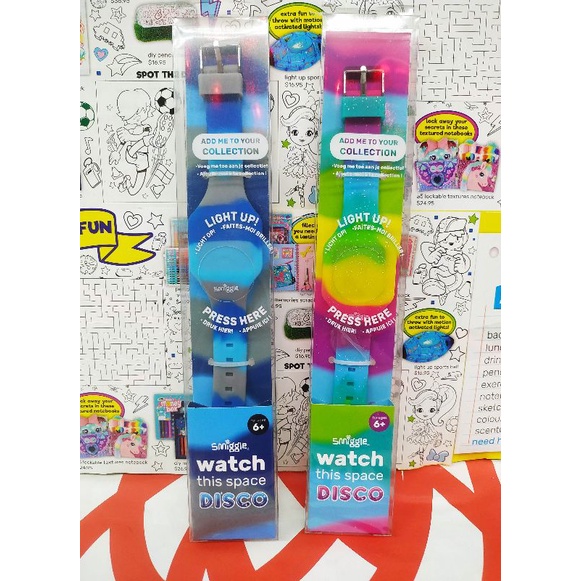 Đồng hồ đeo tay cho trẻ em Smiggle - Disco Watch Smiggle