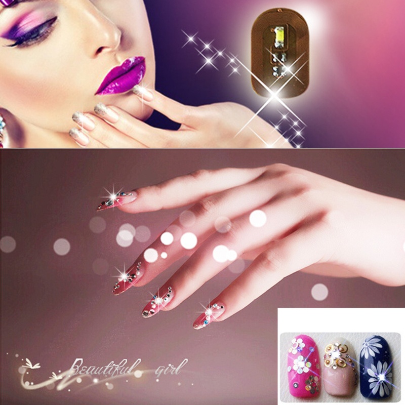 Miếng Dán Trang Trí Móng Tay Nghệ Thuật Chip Hoạt Tính NFC DIY Dành Cho Nữ
