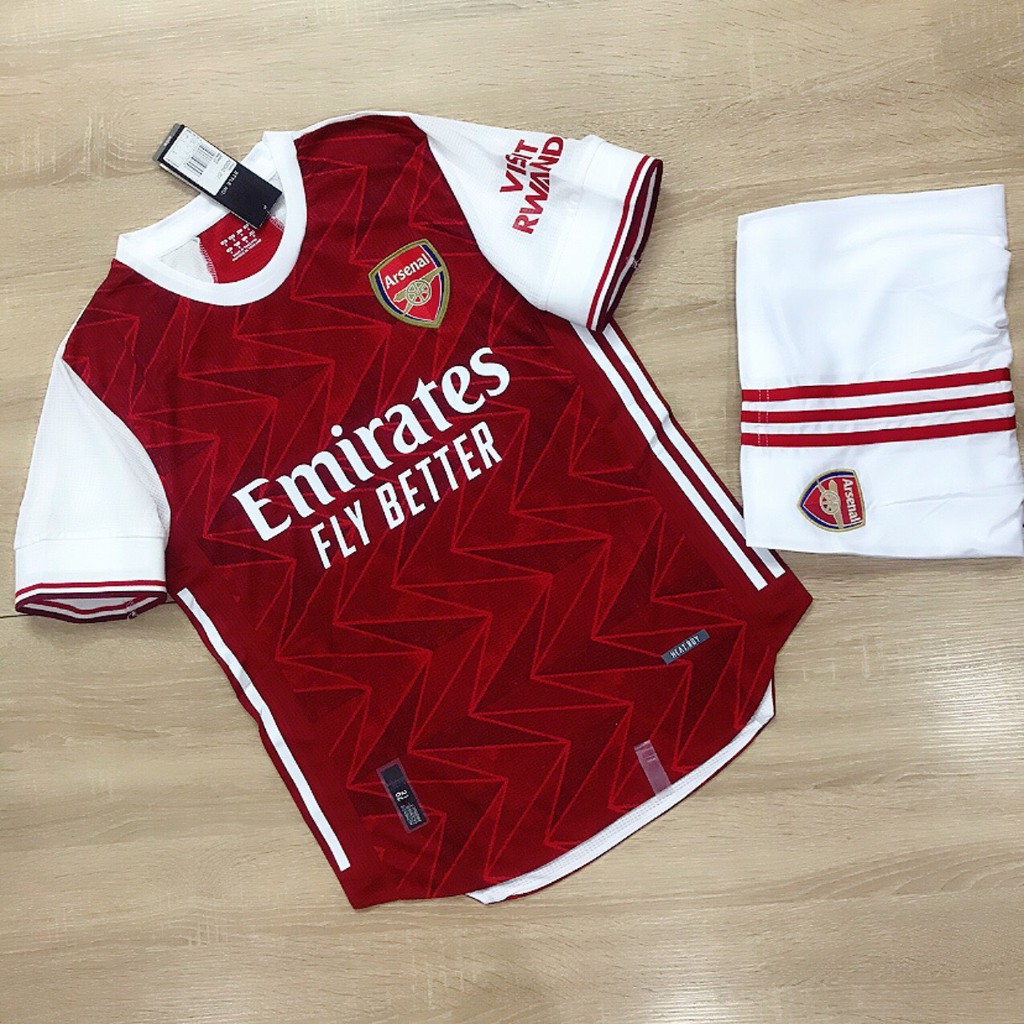 Mẫu Áo Bóng Đá Arsenal Mới Nhất 2020 Vải Thái Cao Cấp Cực Chất - Áo Đá Banh PP Bởi Be Happy Sport