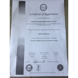 Khẩu Trang xuất khẩu