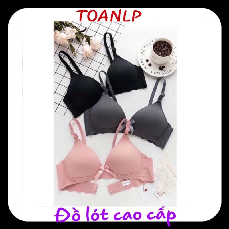 Áo Lót Đính Nơ Viền Sóng Cực Xinh 6699