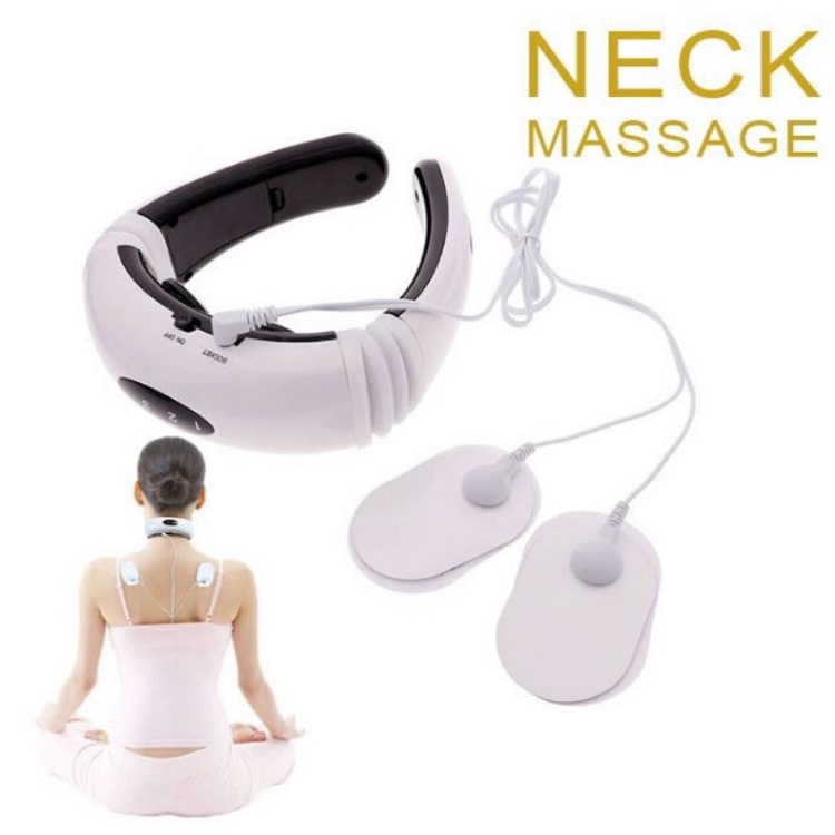 Máy Massage Cổ, Trị Liệu Thoái Hóa Cột Sống Cổ - Loại 3D Trị Liệu Cao Cấp - Massage Cổ Trị Liệu Đau Mỏi Vai Cứng Gáy