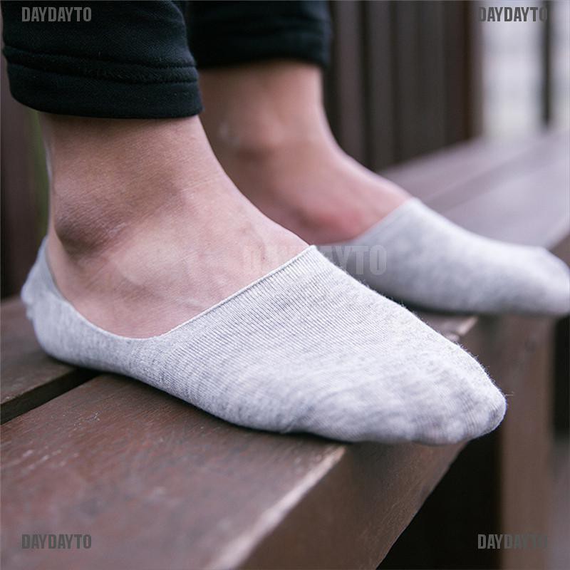 1 Đôi Tất Lười Cotton Cổ Thấp Mềm Mại Chống Trượt Cho Nam Nữ