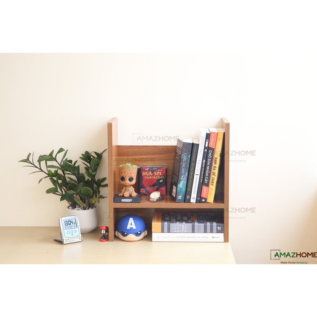 Kệ sách để bàn - Kệ sách gỗ mini BS05