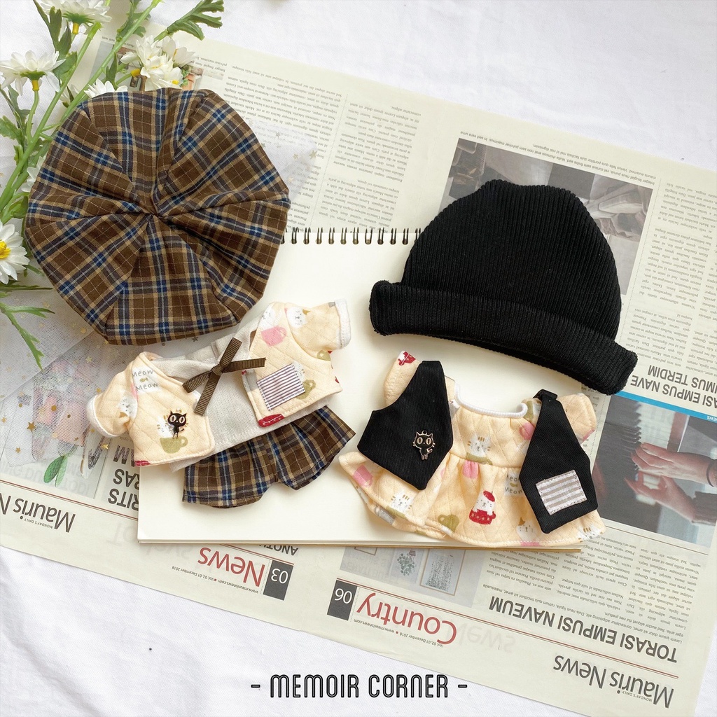 Outfit Doll 15cm & 20cm - Tủ đồ "Autumn Cat" / part 1