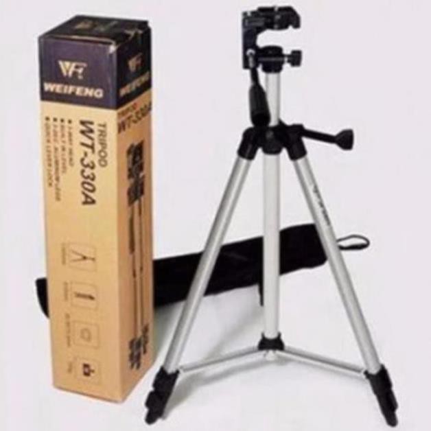 Giá Đỡ Điện Thoại 3 Chân Tripod 3110 Gậy chụp ảnh livestream chuyên dụng [Chân dài 105cm Có Kẹp]