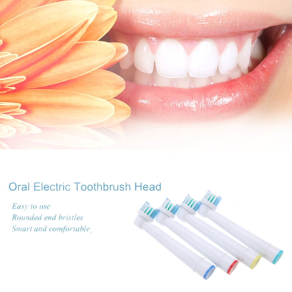 4 Đầu Thay Bàn Chải Đánh Răng Điện Thay Thế Cho Braun Oral B Vitality Eb17-4