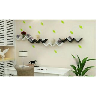 Kệ gỗ gắn tường trang trí chữ V (sét 1 thanhllo 25)