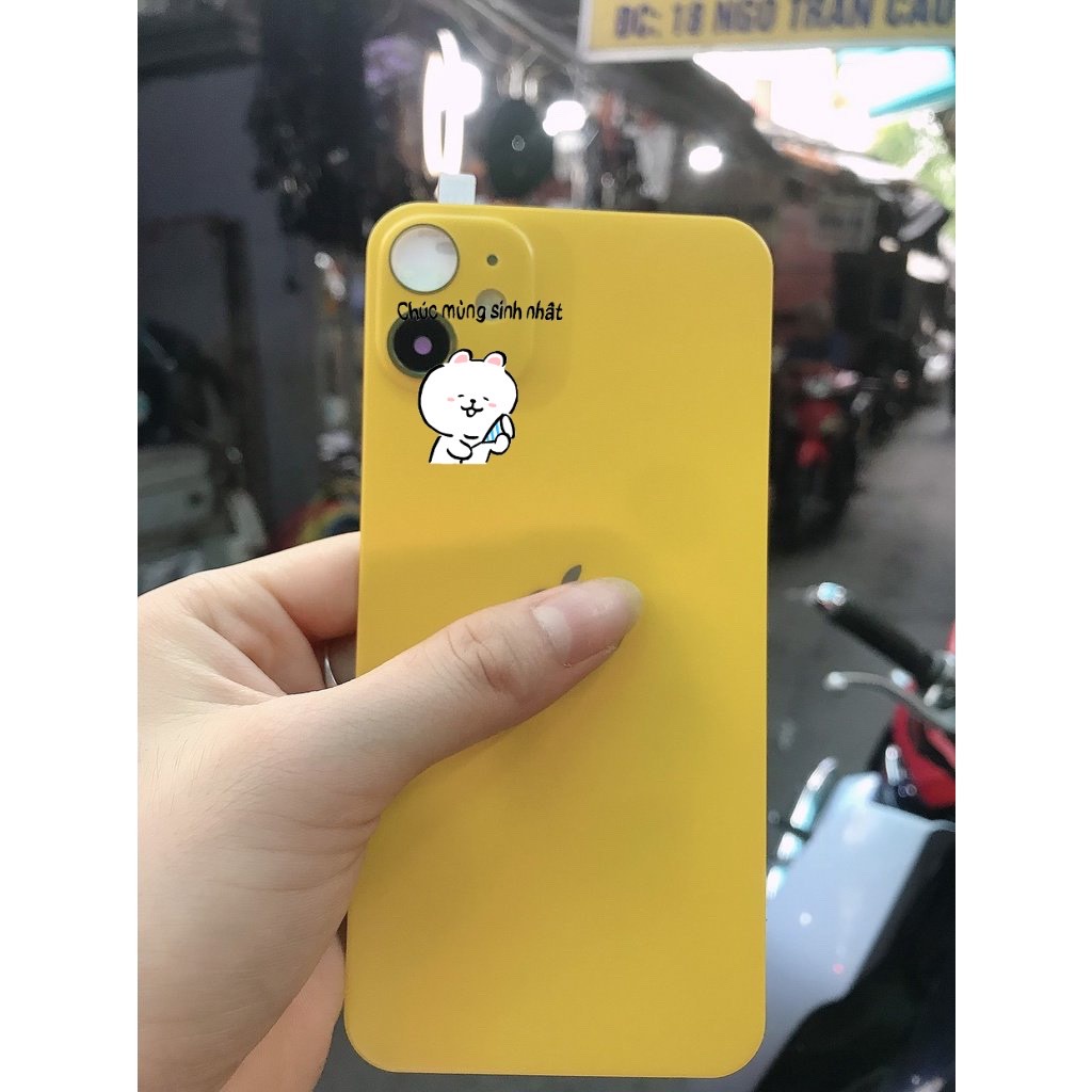 SIÊU ĐẸP , NHƯ MÁY THẬT  Miếng dán full lưng giả độ iP Xr lên 11