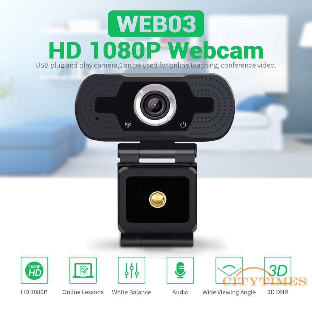 Webcam 1080p Hd Tích Hợp Micro Kết Nối Usb | BigBuy360 - bigbuy360.vn