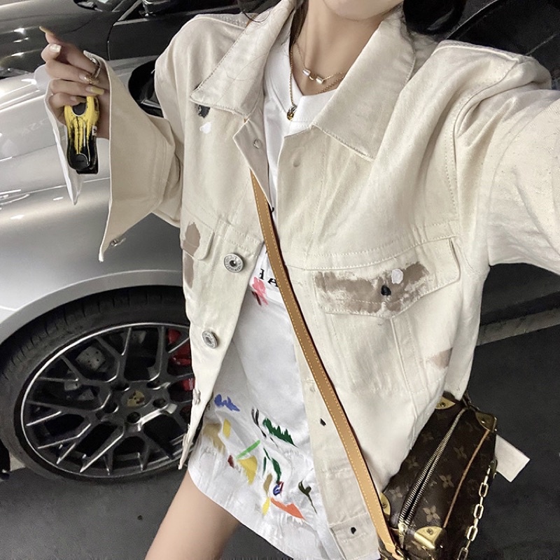 ÁO KHOÁC DENIM FORM UNISEX PHONG CÁCH STREETWEAR