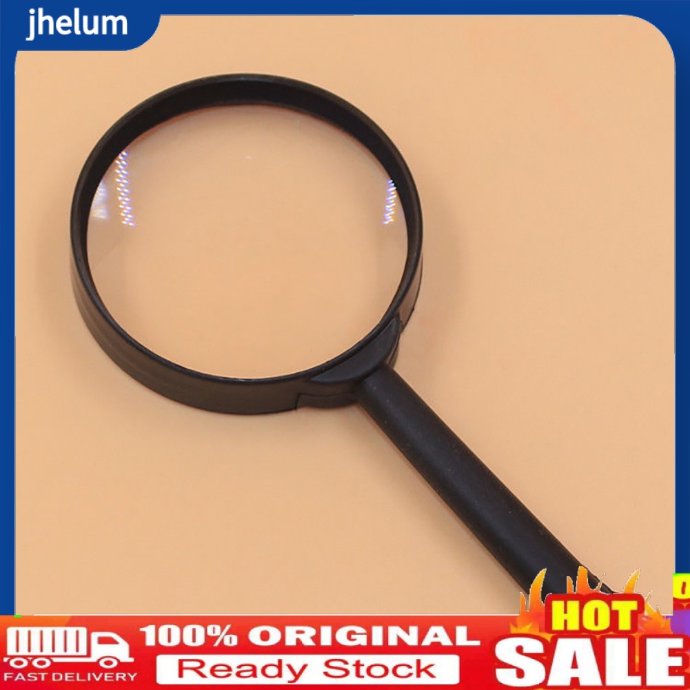 1 Kính Lúp Cầm Tay 5X 60mm Dùng Đọc Sách Tiện Dụng