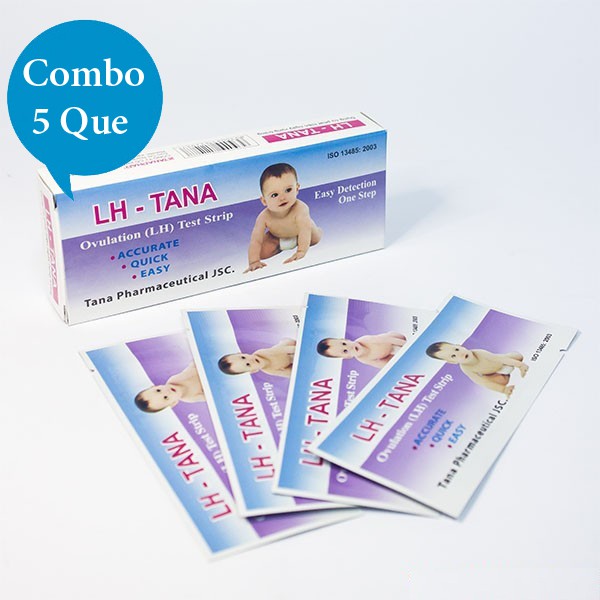 Combo 5 Que Thử Rụng Trứng LH - Tana Chính hãng (Hibaby+ Store)