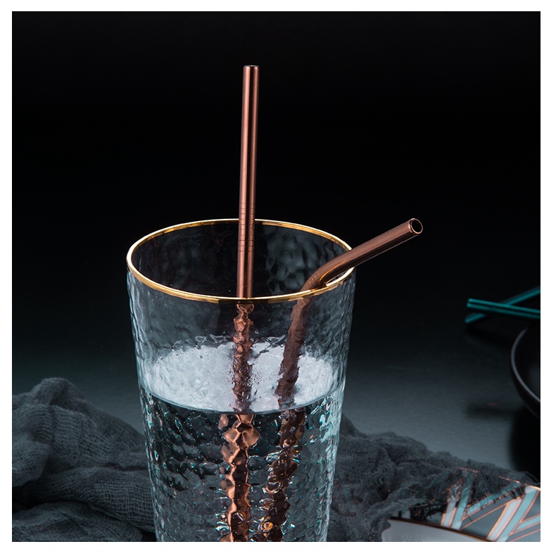 Ống hút - ống hút thìa Inox siêu bền bảo về sức khỏe và môi trường (màu ngẫu nhiên)