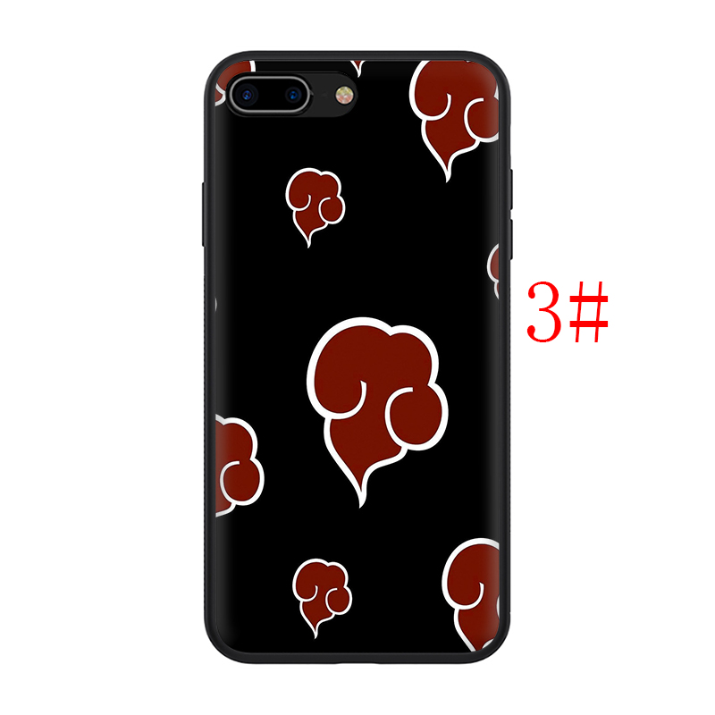 Ốp điện thoại silicone mềm TPU hoạt hình Naruto W140 cho iPhone 8 7 6S 6 Plus 5 5S SE 2016 2020