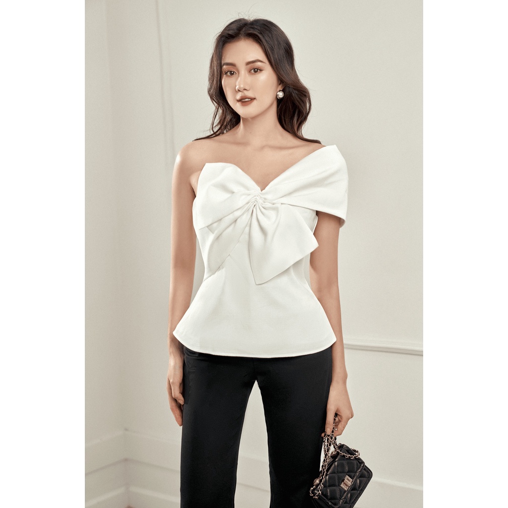 OLV - Áo One Sided Bowy Top