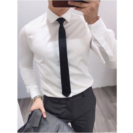 Áo sơ mi nam dài tay - kiểu dáng basic phong cách - thời trang - PANDO FASHION | BigBuy360 - bigbuy360.vn