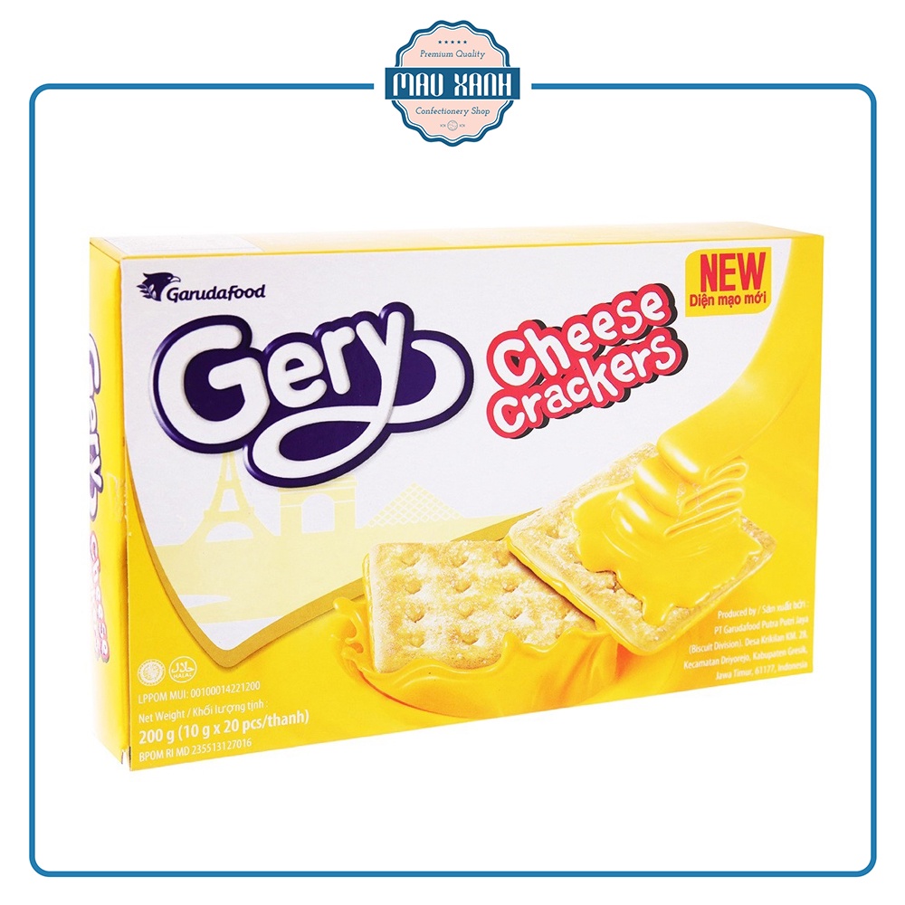 Bánh Gery Kem Phô Mai Cheese Crackers