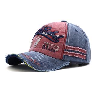 Customized vintage style embroidered cap for spring summer