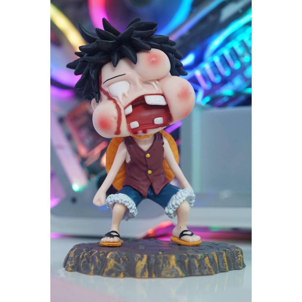 MÔ HÌNH LUFFY ĂN ĐẤM 12CM