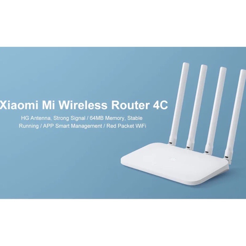 Modem WiFi 4 râu Xiaomi Router 4C - Mi Router 4C