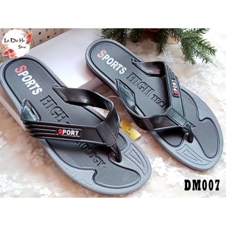 Dép Kẹp Xỏ Ngón Nam Sport High Technology Phối Màu Xám Đen [DM007]
