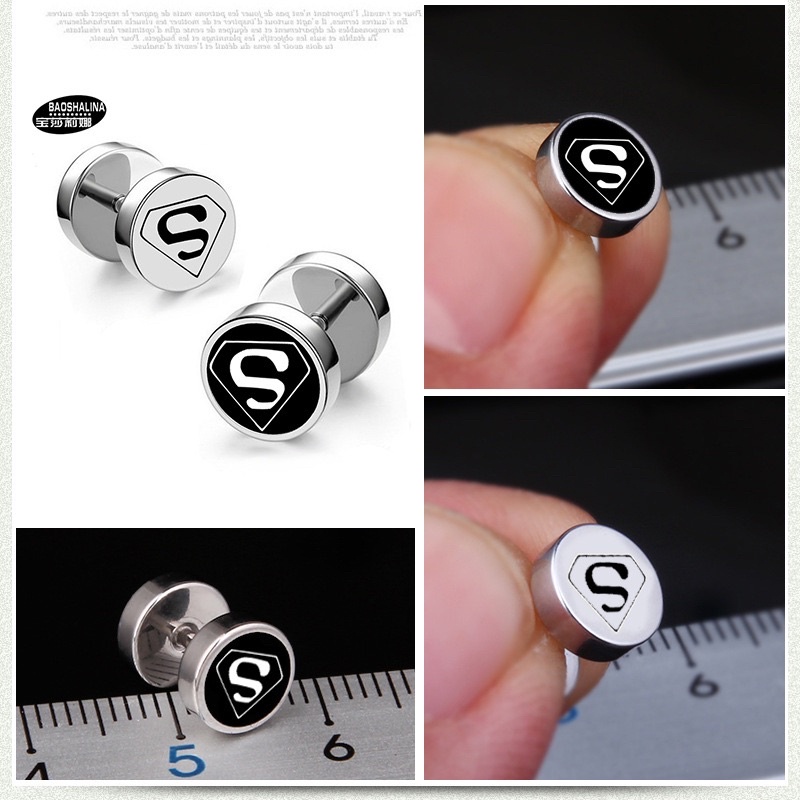 Khuyên tai hình măt cười cho nam và nữ (KT2).