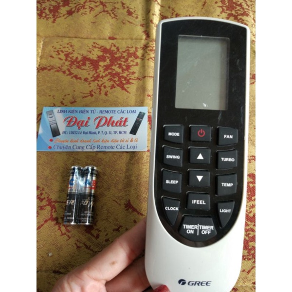 Điều Khiển Máy Lạnh GREEinveter Đen Trắng ( Hàng Chính Hãng Mới 85%)