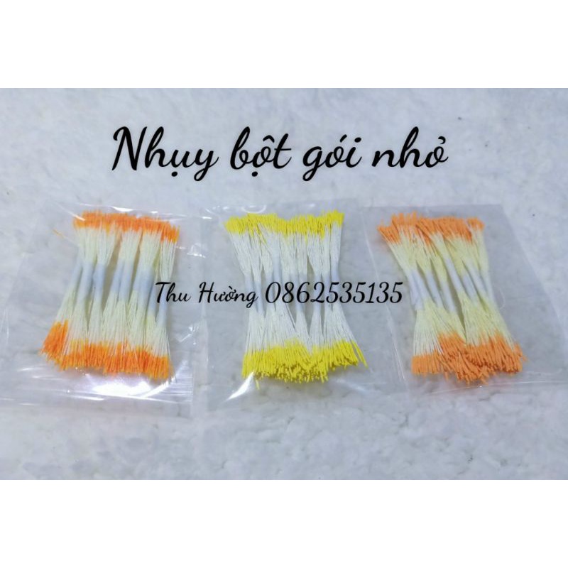Nhụy bột tăm nhỏ làm hoa mai đào