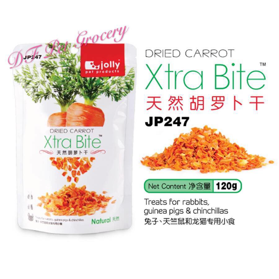 Cà Rốt sấy khô Carrot Jolly - Nhập 120g - cho thỏ bọ sóc hamster chuột Rat