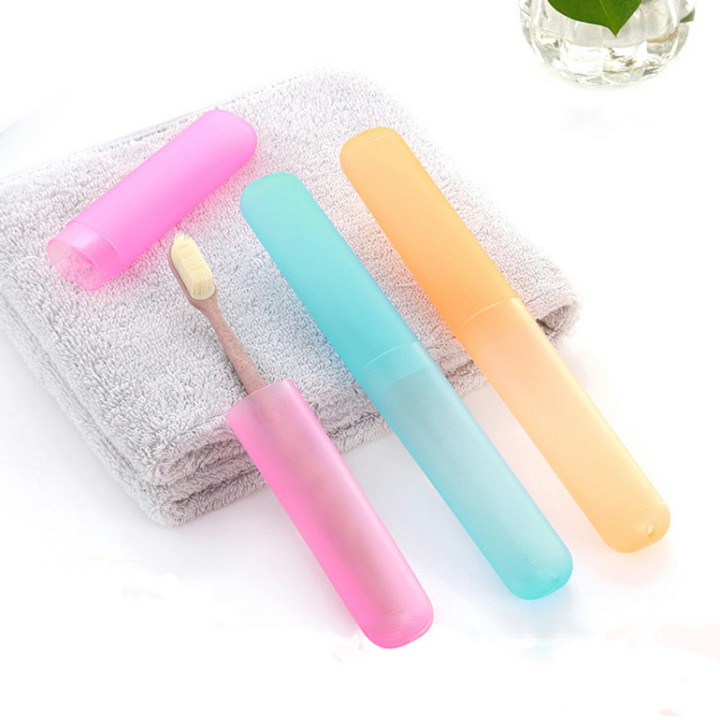 Hộp đựng bàn chải nhựa bằng nhựa trong suốt đa năng basic chống va đập an toàn vệ sinh đi du lịch youngcityshop 30.000