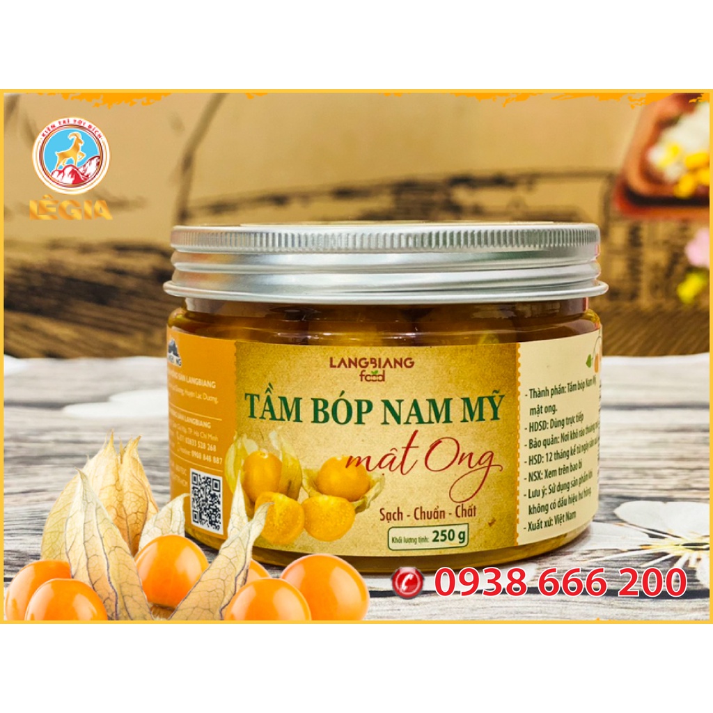 TẦM BÓP NAM MỸ MẬT ONG LANGBIANG FOOD 250G