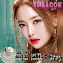 CONTACT LENS MÀU GRAY - XÁM XANH - TÂY - ÁP TRÒNG - CÓ ĐỘ