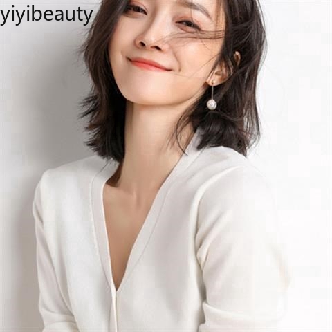  Áo khoác len cardigan cổ chữ V form rộng mẫu 2019 trẻ trung thời trang cho nữ | BigBuy360 - bigbuy360.vn