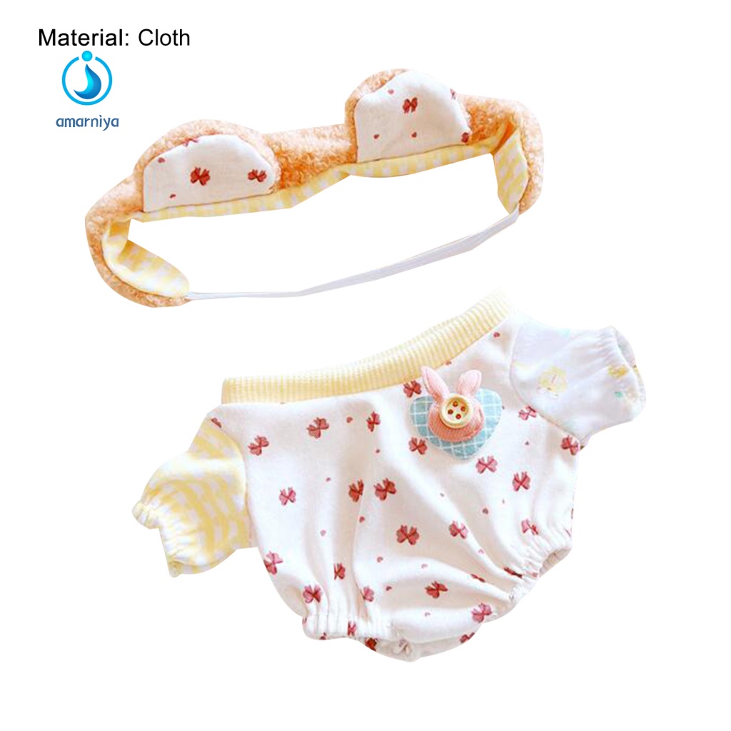 Amar Bộ Áo Liền Quần Búp Bê Mèo Xanh Dương Cà Rốt Búp Bê Thoải Mái Đáng Yêu Cho Gia Đình