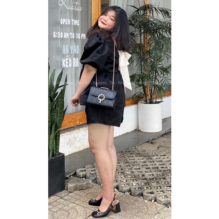 SET BABYDOLL NƠ LƯNG BIGSIZE 5590KG KÈM ẢNH THẬT (BÈO BÉO BIGSIZE)