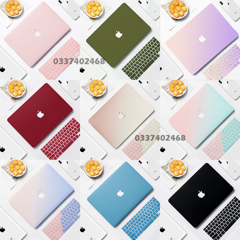 [Opening Sale] Combo 5in1 ốp lưng + phủ phím cho Macbook đủ dòng(Kèm quà tặng ấn tượng)