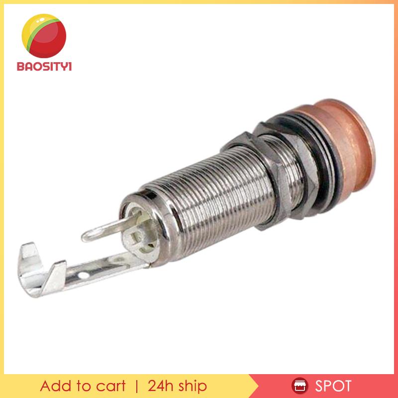 [Baosity1] Phụ Kiện Dây Nối Đầu Ra Hình Trụ Bằng Đồng Cho Đàn Guitar Điện