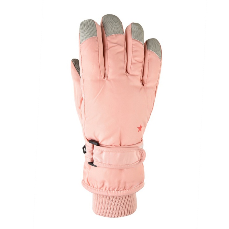 Găng Tay Dày Dặn Chống Gió Chống Thấm Nước Giữ Ấm Cho Bé