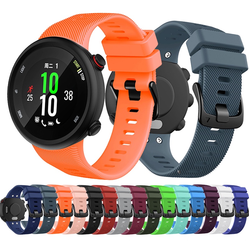 Dây Đeo Silicone Thay Thế Cho Đồng Hồ Thông Minh Garmin Forerunner 45 Garmin bơi 2