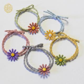 Dây buộc tóc hoa cúc dễ thương dành cho nữ