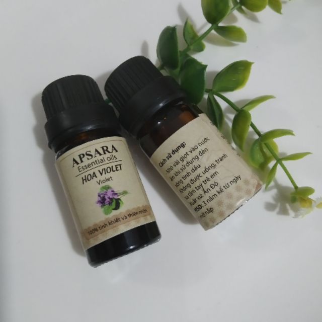 Combo 2 lọ tinh dầu hoa violet lọ xông 10ml/lọ