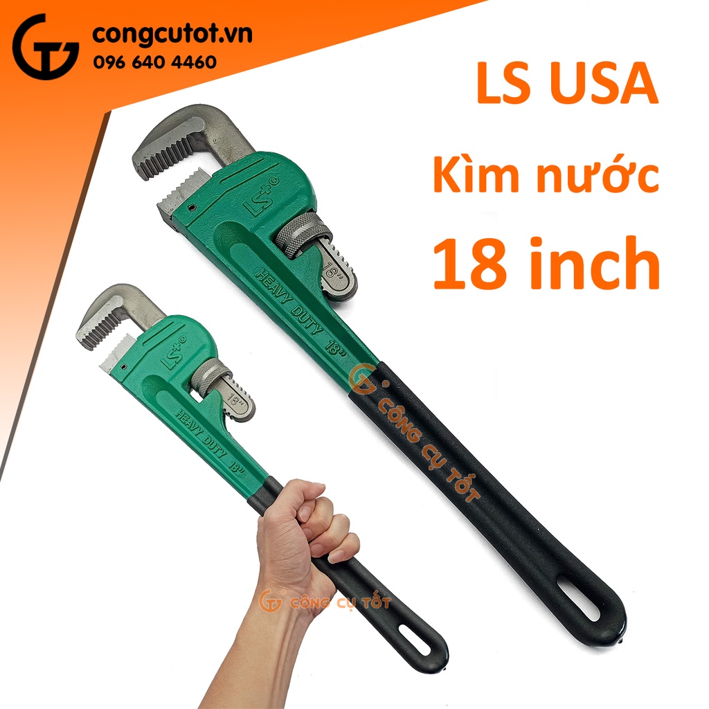 Kìm nước 18inch độ mở 6cm LS+